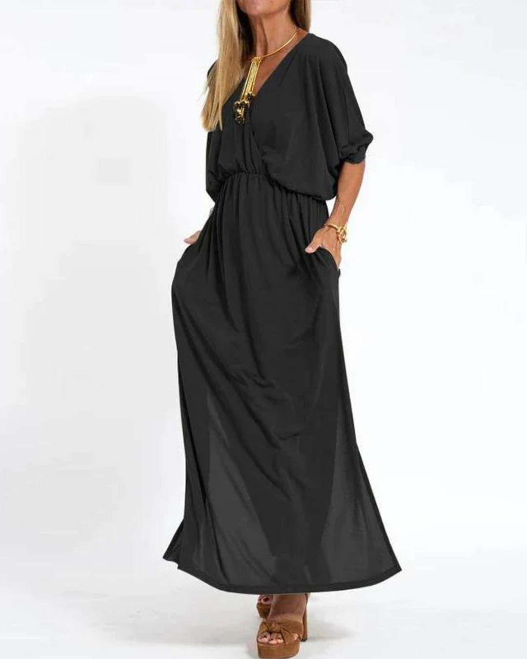 Lani™ - Langes vintage Kleid