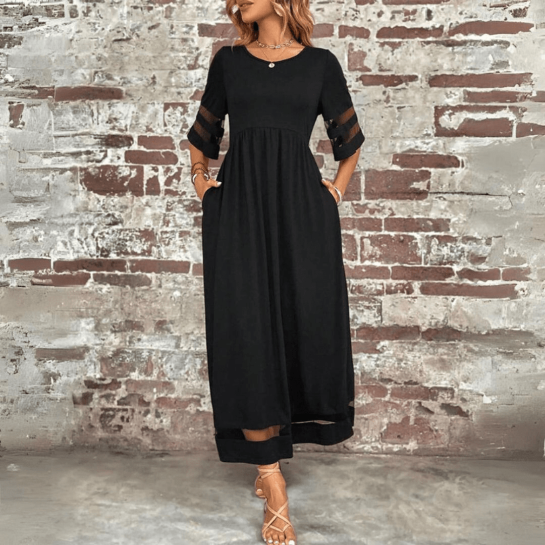 Zora | Klassisches Elegantes Maxikleid