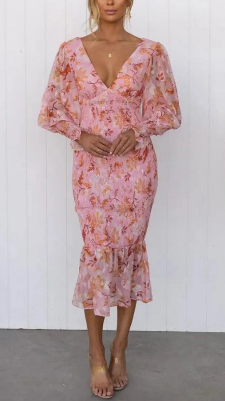 Amara | Wunderschönes Blumenkleid