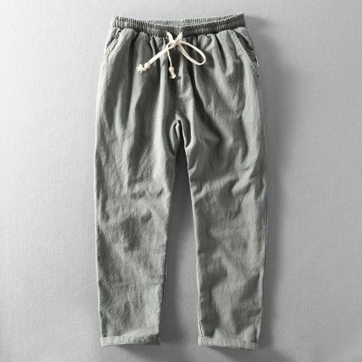 GILES | BEQUEME LEINENHOSE