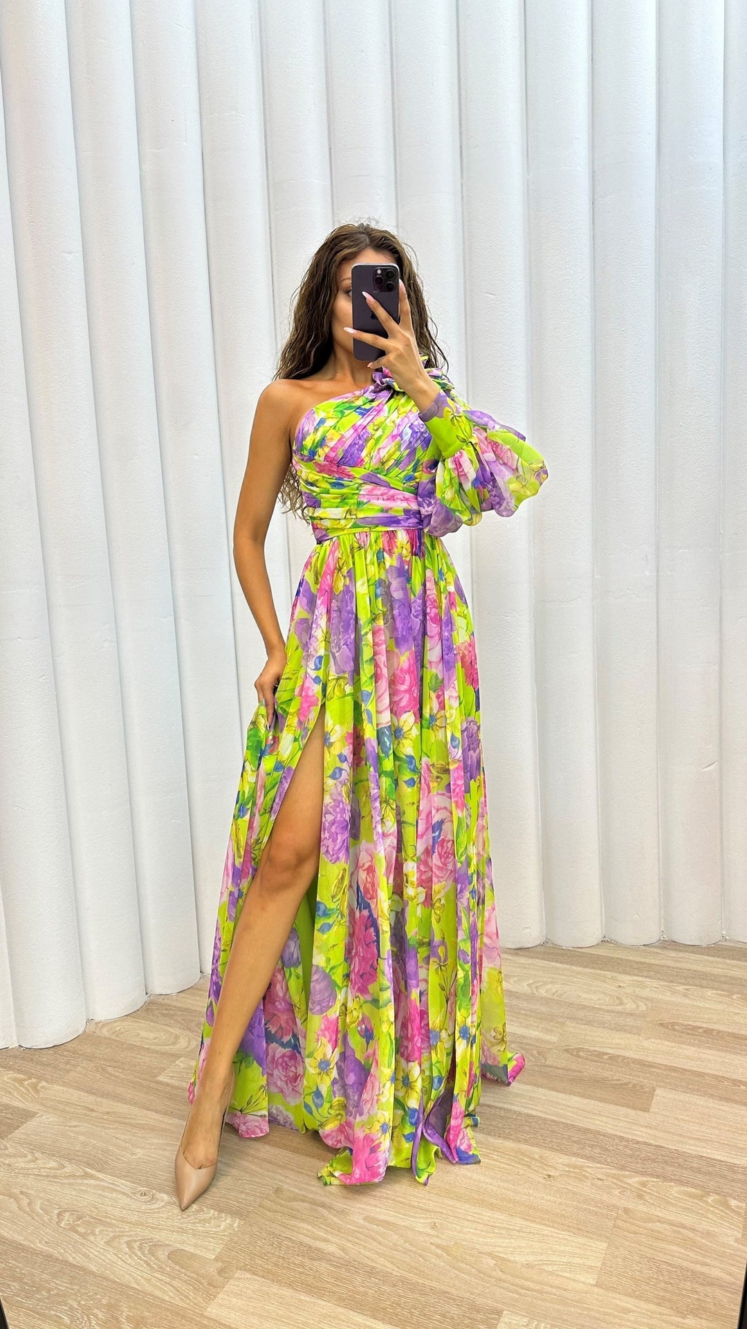 Isabella | Atemberaubendes Fließendes Kleid