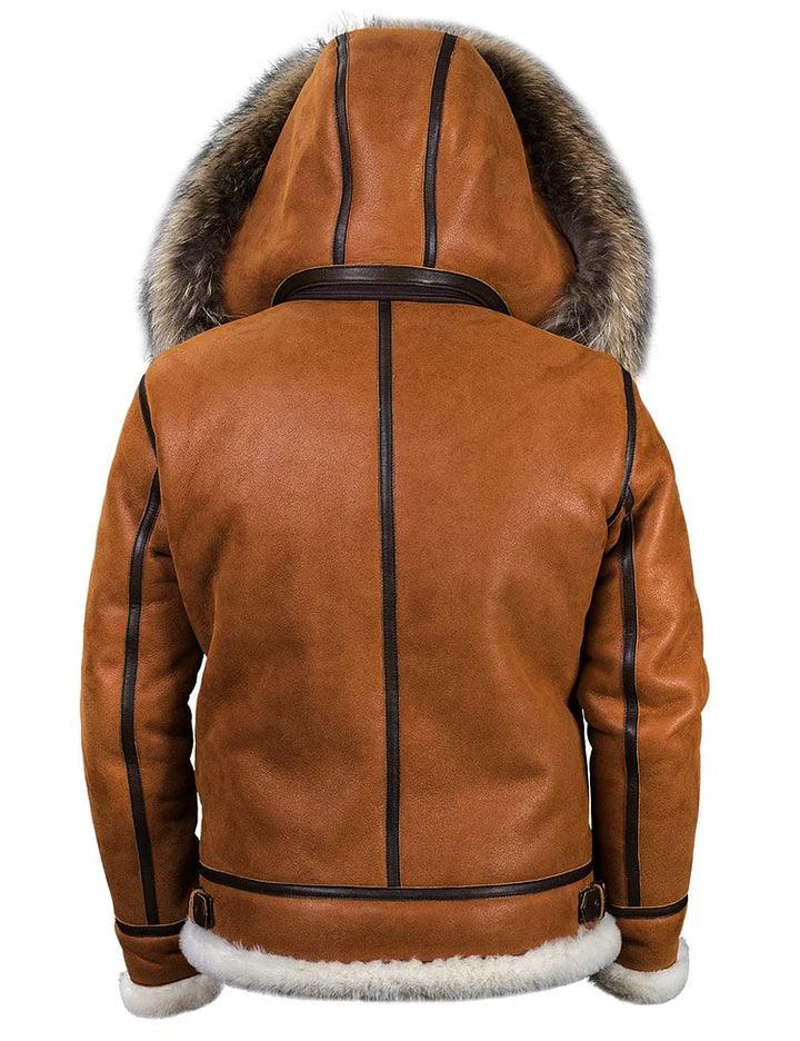 Klaus™ - Leder Winterjacke