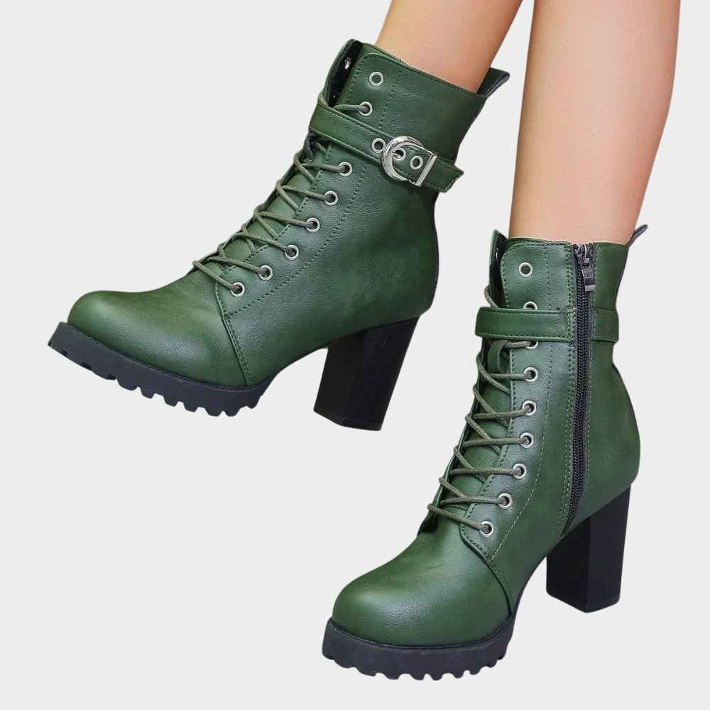 Quinn | Stiefeletten mit ausgestelltem Absatz