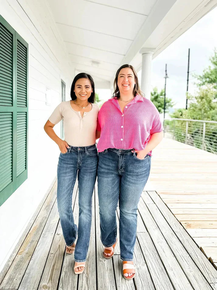Jeanie™ - Die Heilige Gral Bootcut Jeans