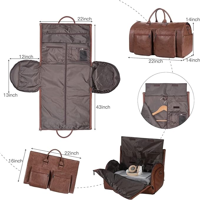 Lillfrid | Klassische Wochenendtasche mit Vintage-Touch