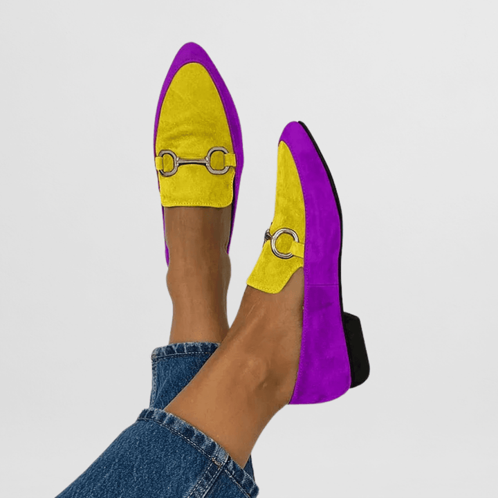 Ginevra | Bunte Boho-Lederloafers