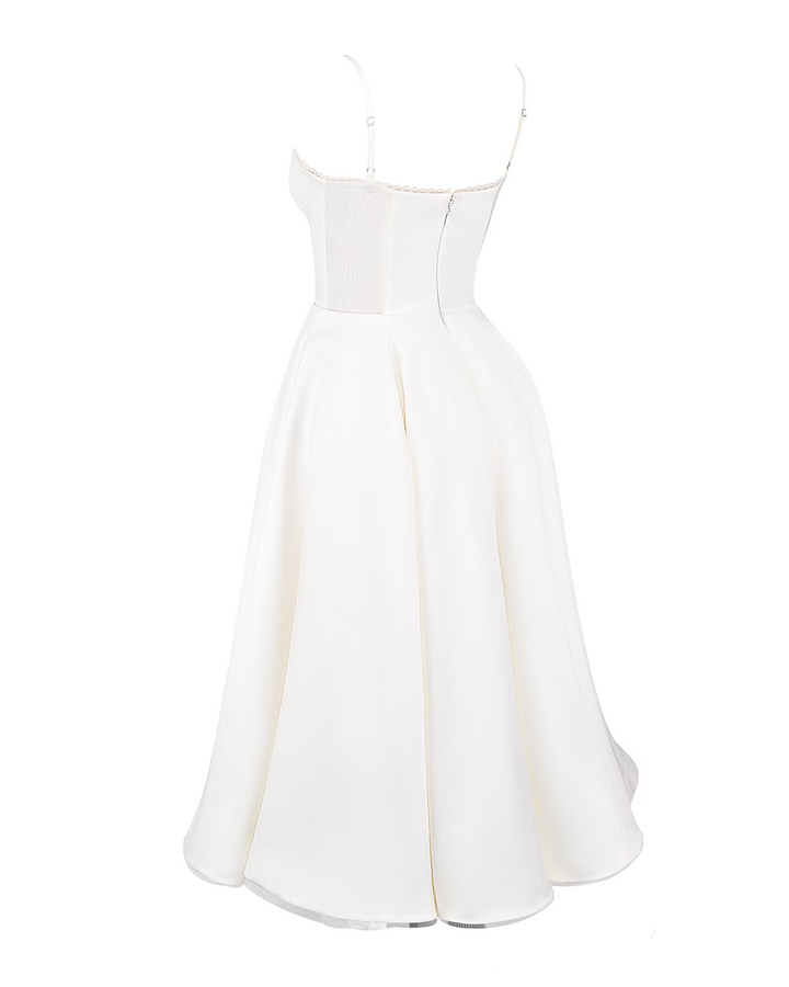 Ophira™ - Elegantes Korsett-Midi-Kleid