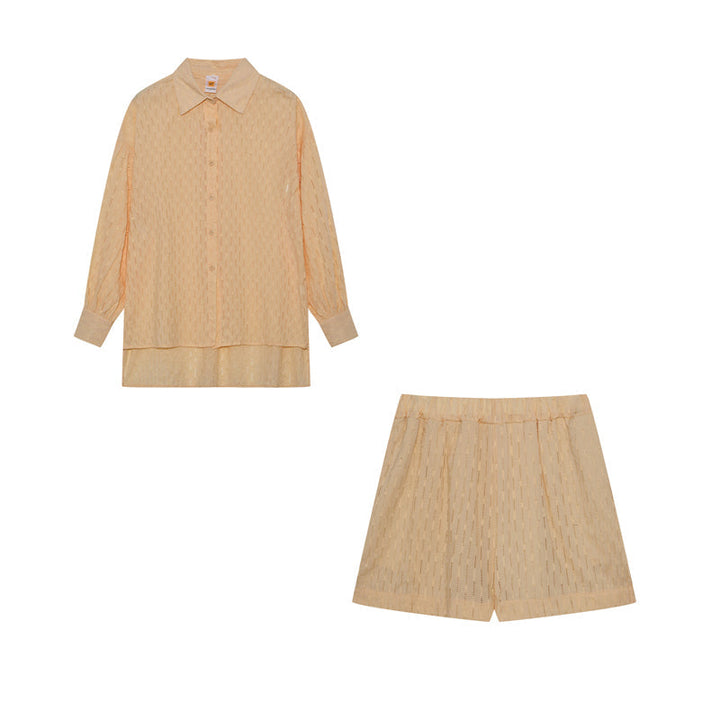 Elizabeth - Luftiges Shirt- und Shorts-Set