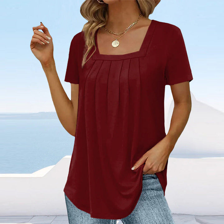 Mindy™ - Elegante Faltenbluse