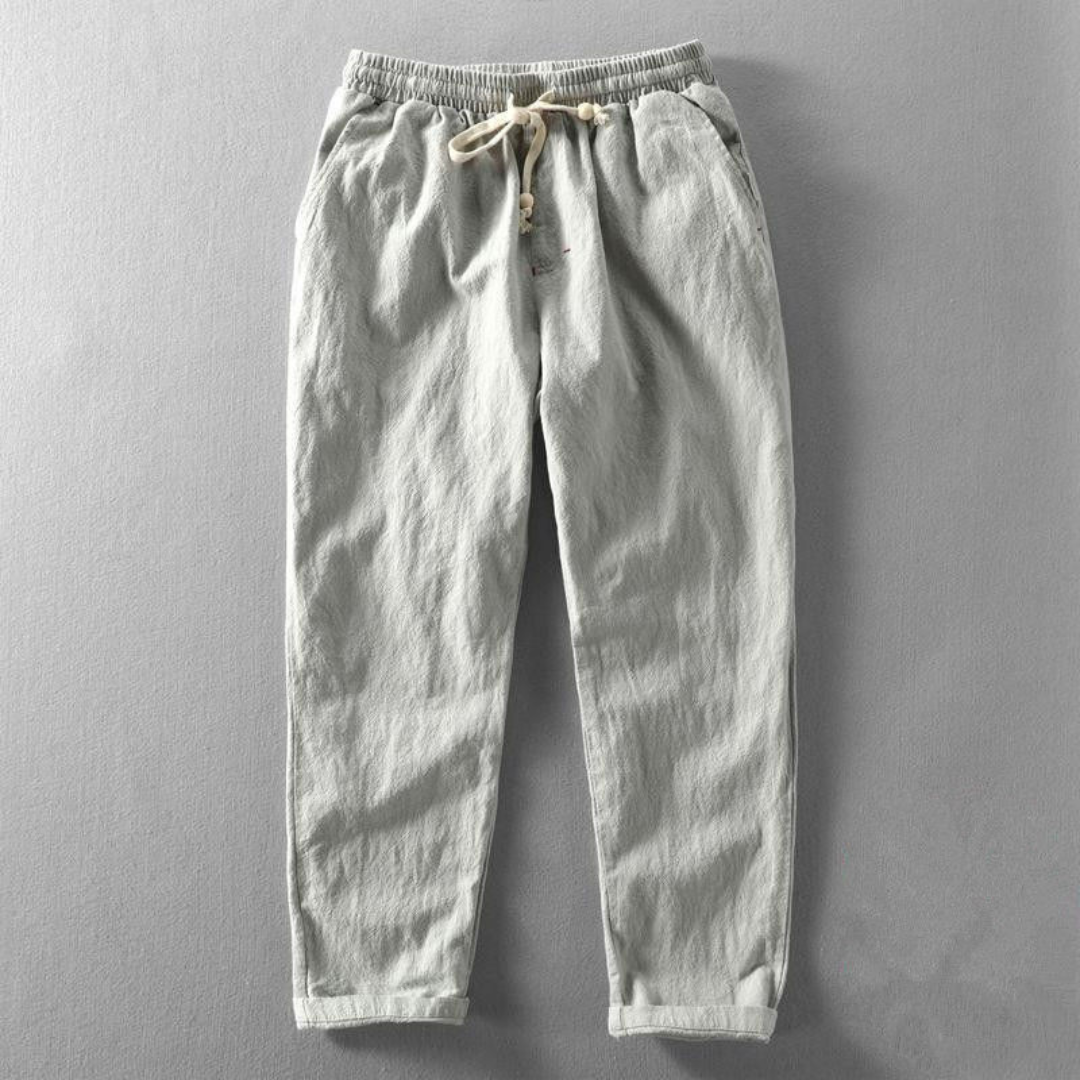 GILES | BEQUEME LEINENHOSE