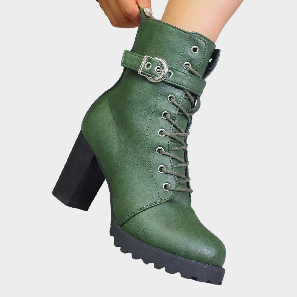 Quinn | Stiefeletten mit ausgestelltem Absatz