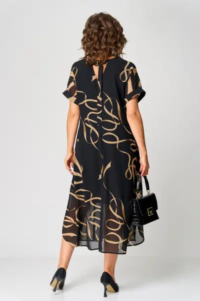Hanna™ - Elegantes Chiffonkleid