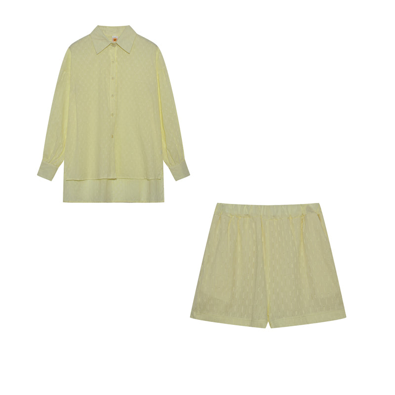 Elizabeth - Luftiges Shirt- und Shorts-Set