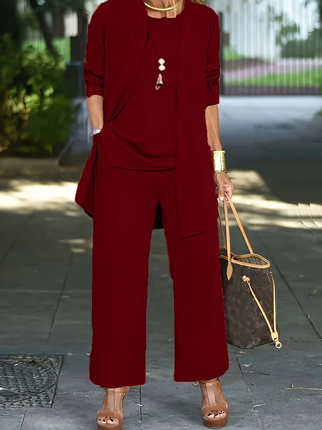 Layla™ - Stilvolles Chic Drei-Teile-Set
