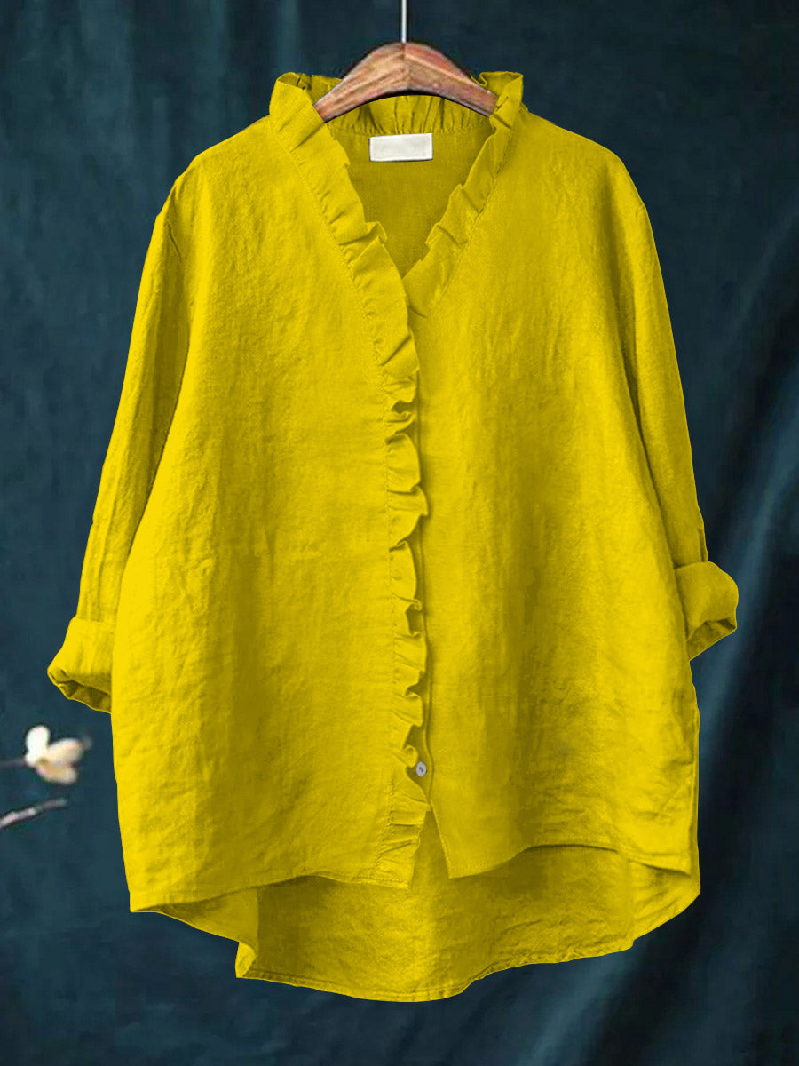 Veronica™ - Premium Rüschenshirt