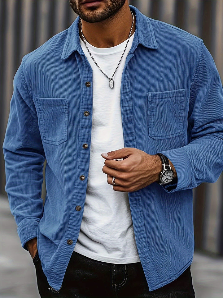Johan™ - Herren Cordhemdjacke