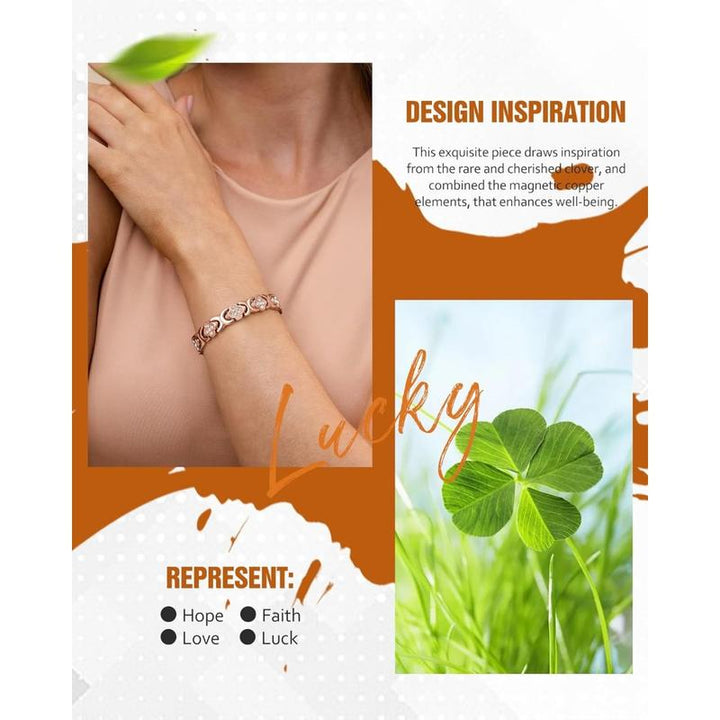 Aurelia™ – Elegantes Magnetisches Kupferarmband