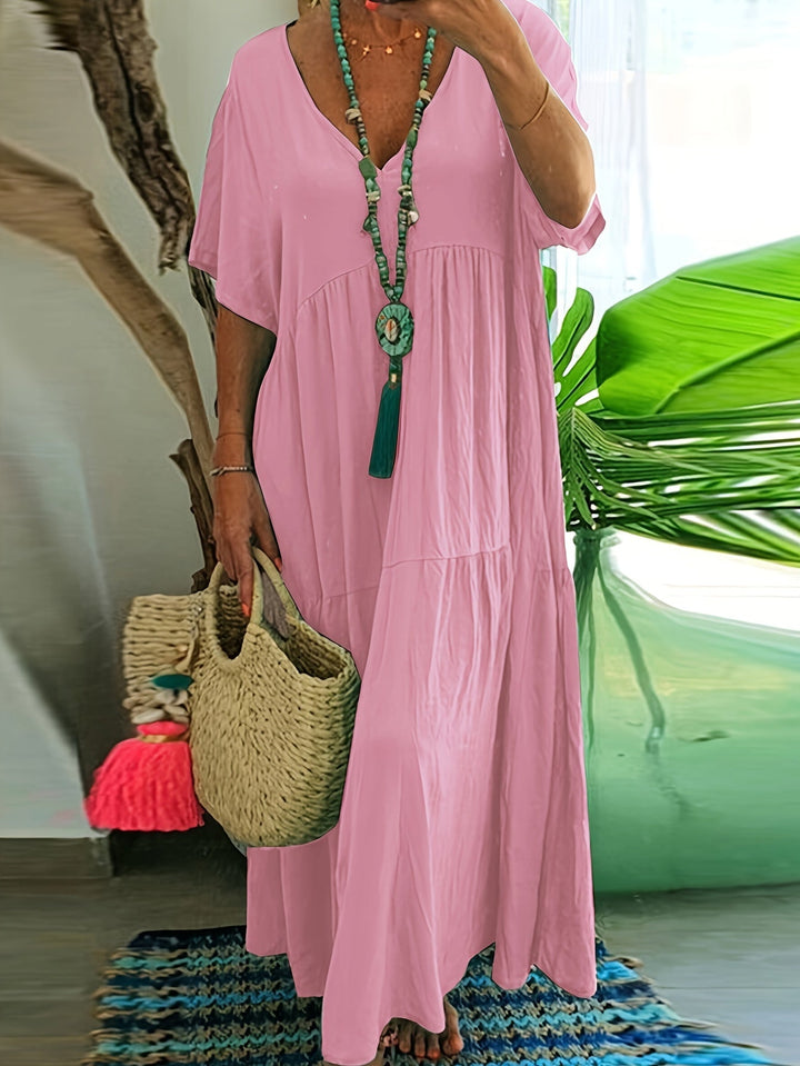 Vida™ - Lässiges Plus-Size Maxikleid