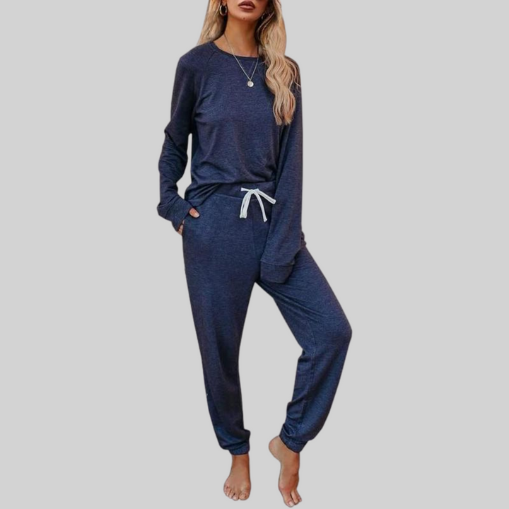 Josie™ - Lässiges Langarm- und Sweatpants-Set