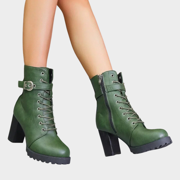 Quinn | Stiefeletten mit ausgestelltem Absatz