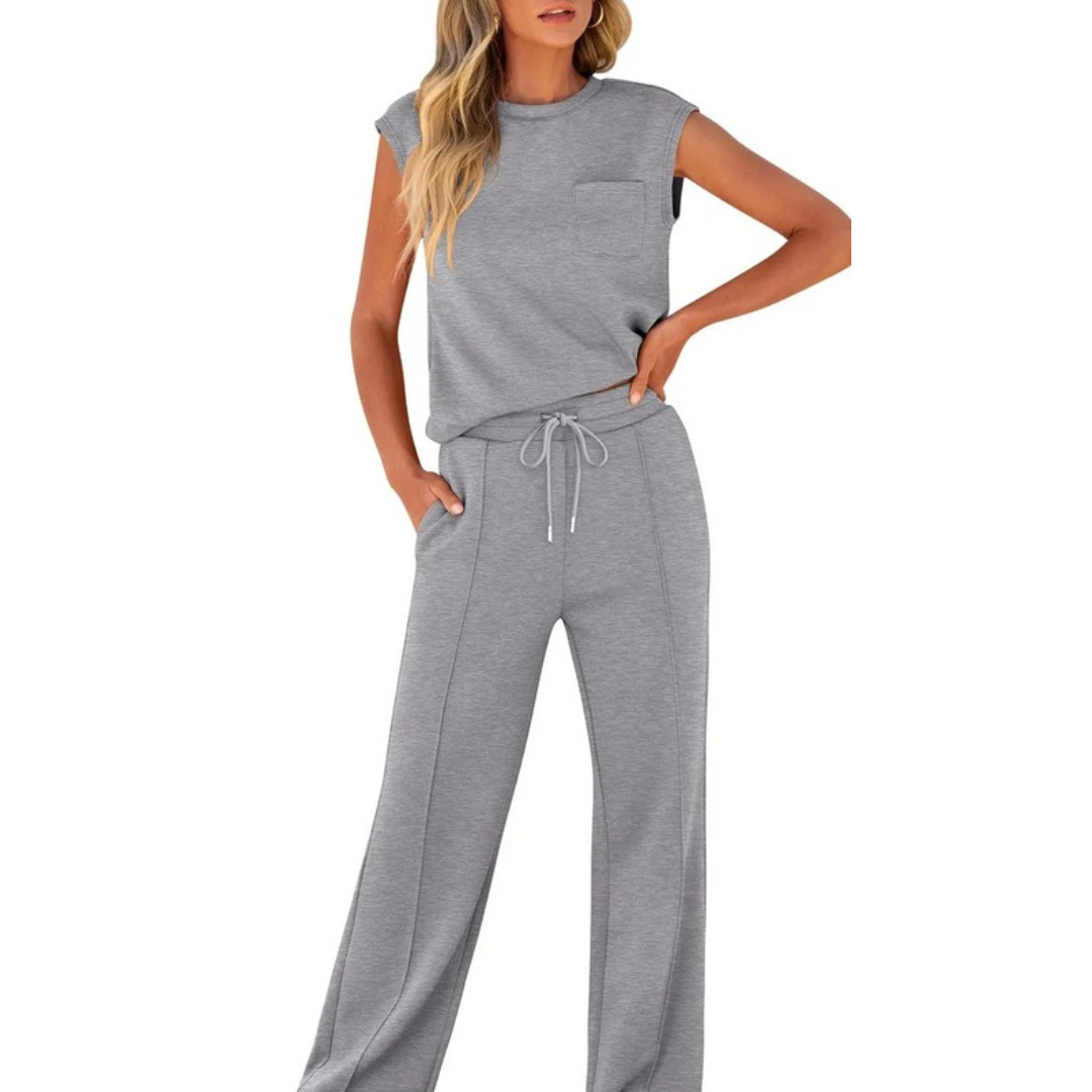 Kai™ - Lässiges Soft Lounge Co-Ord