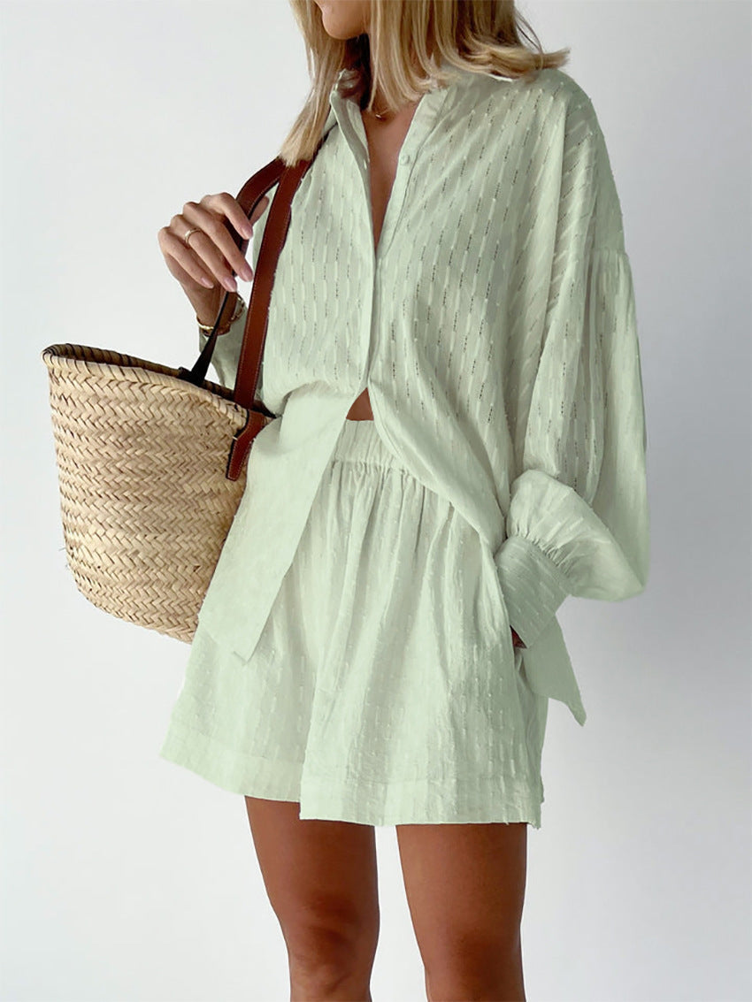 Elizabeth™ - Luftiges Shirt- und Shorts-Set