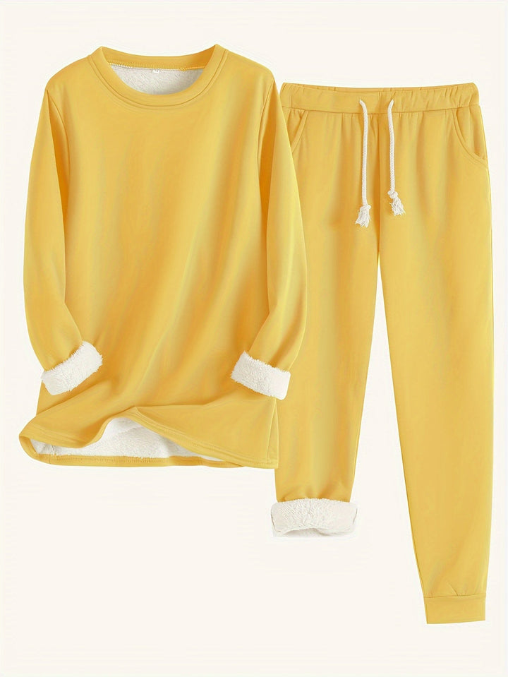Riley™ - Gemütliches Fleece-Lounge-Set