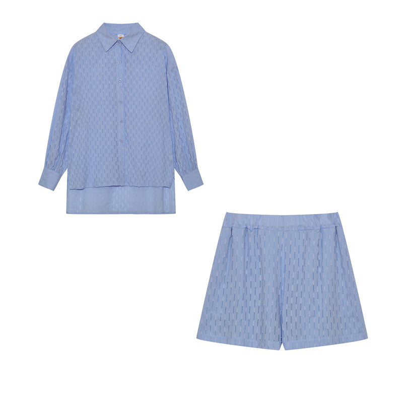 Elizabeth - Luftiges Shirt- und Shorts-Set