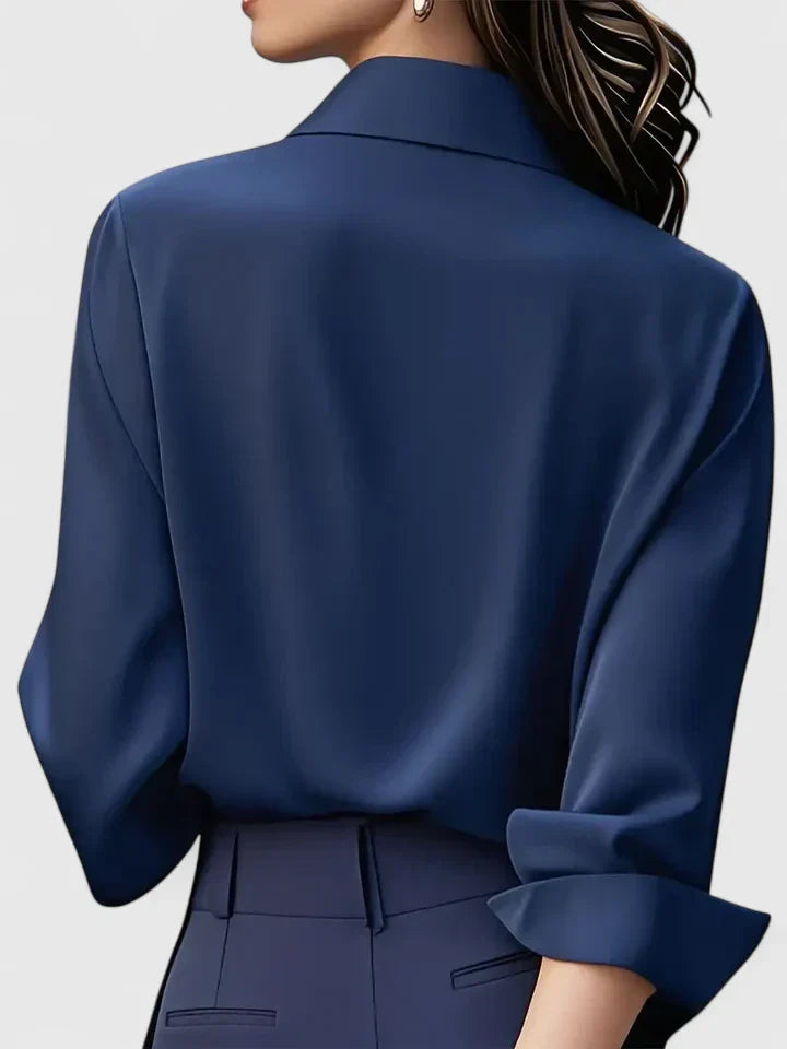Ellen™ - Elegantes Button-Down-Oberteil