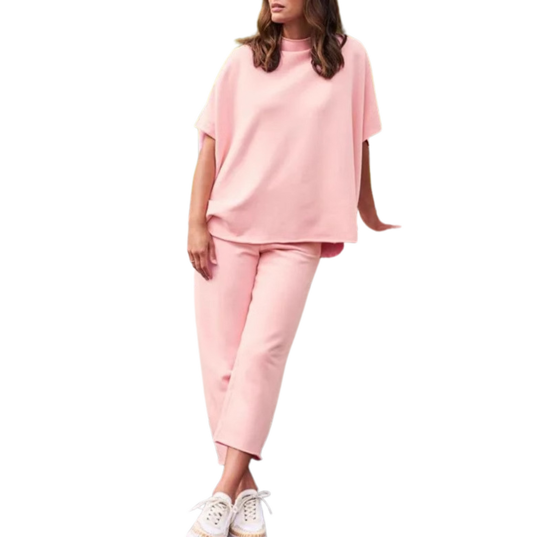 Aella™ - Entspanntes Batwing-Ärmel Komfortset