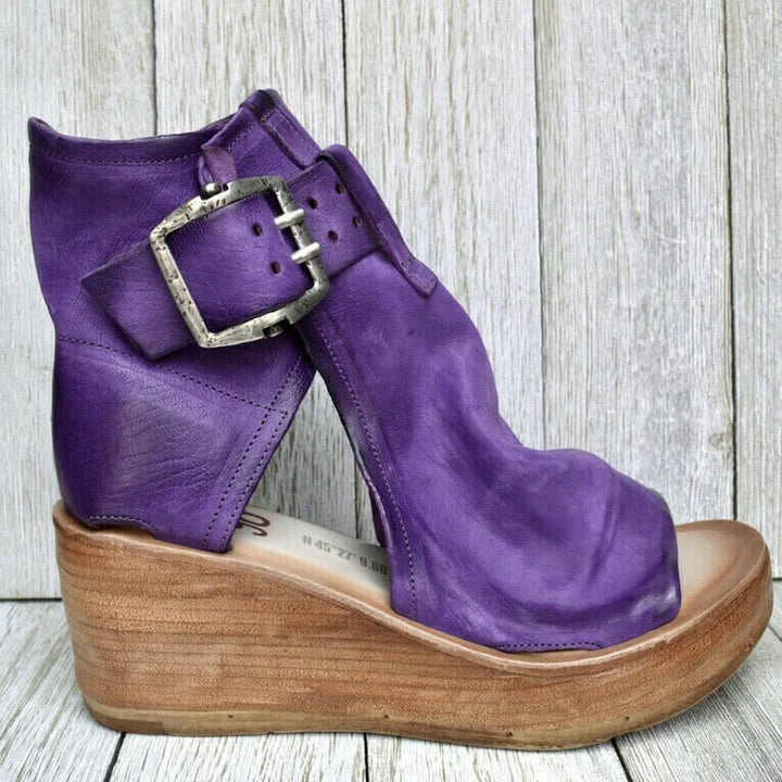 Elana™ - Stylische Orthopädische Boho Wedge Sandalen