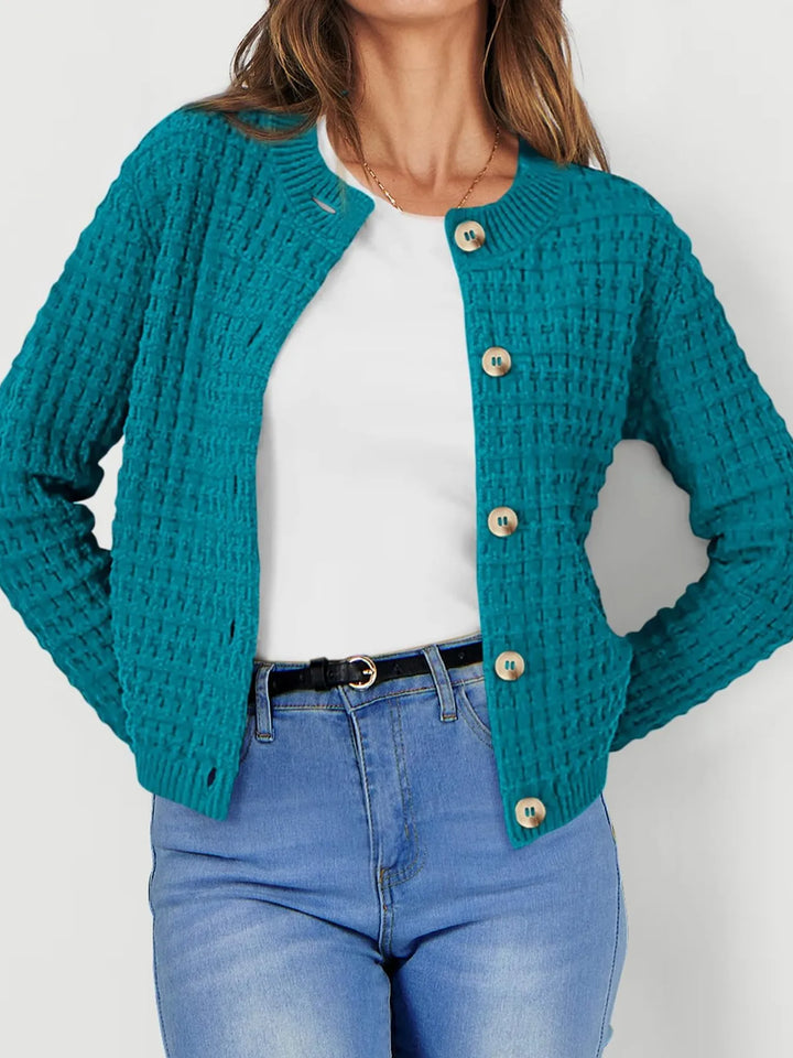 Harper™ - Strickjacke mit Knopfleiste