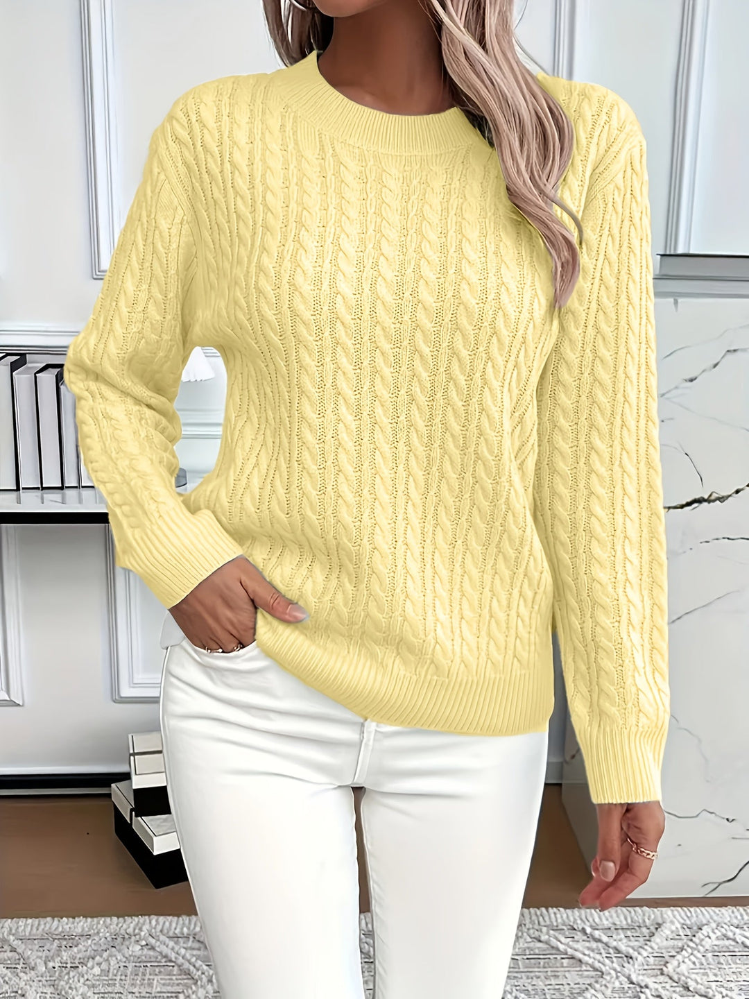 Nadia™ - Lässiger Strickpullover