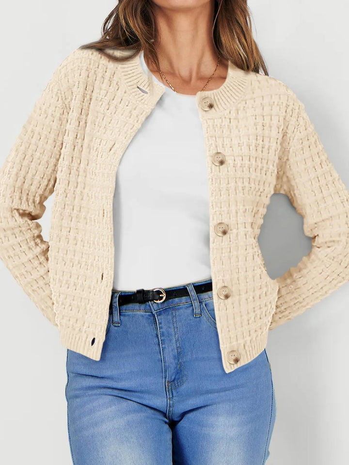Harper™ - Strickjacke mit Knopfleiste