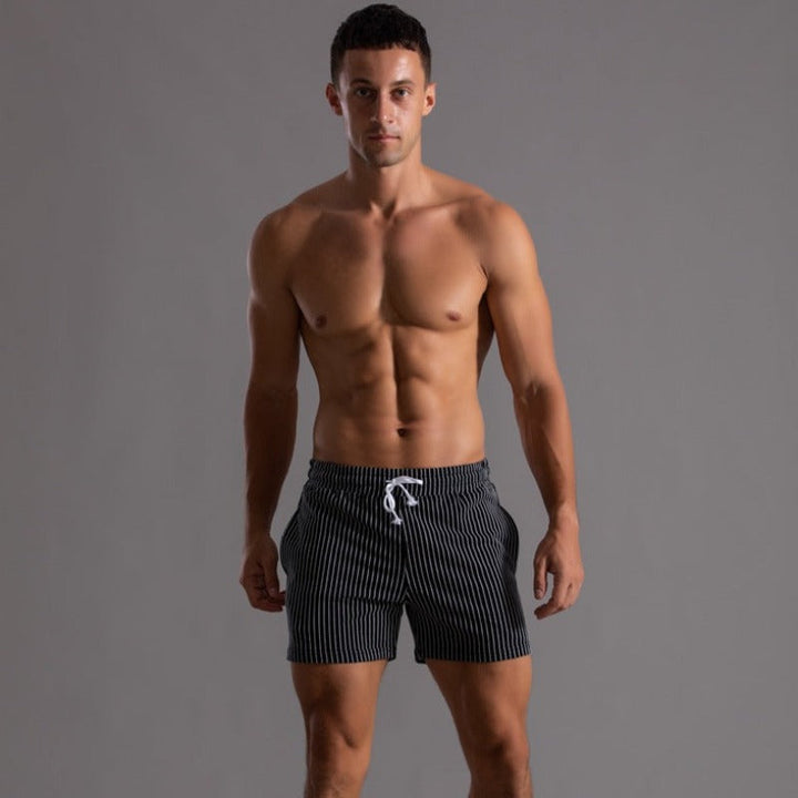 Orion - Gestreifte Shorts