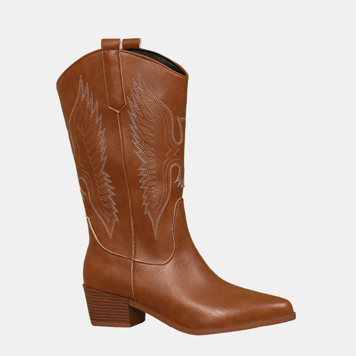 Emery | Blockabsatz Cowboy Stiefel