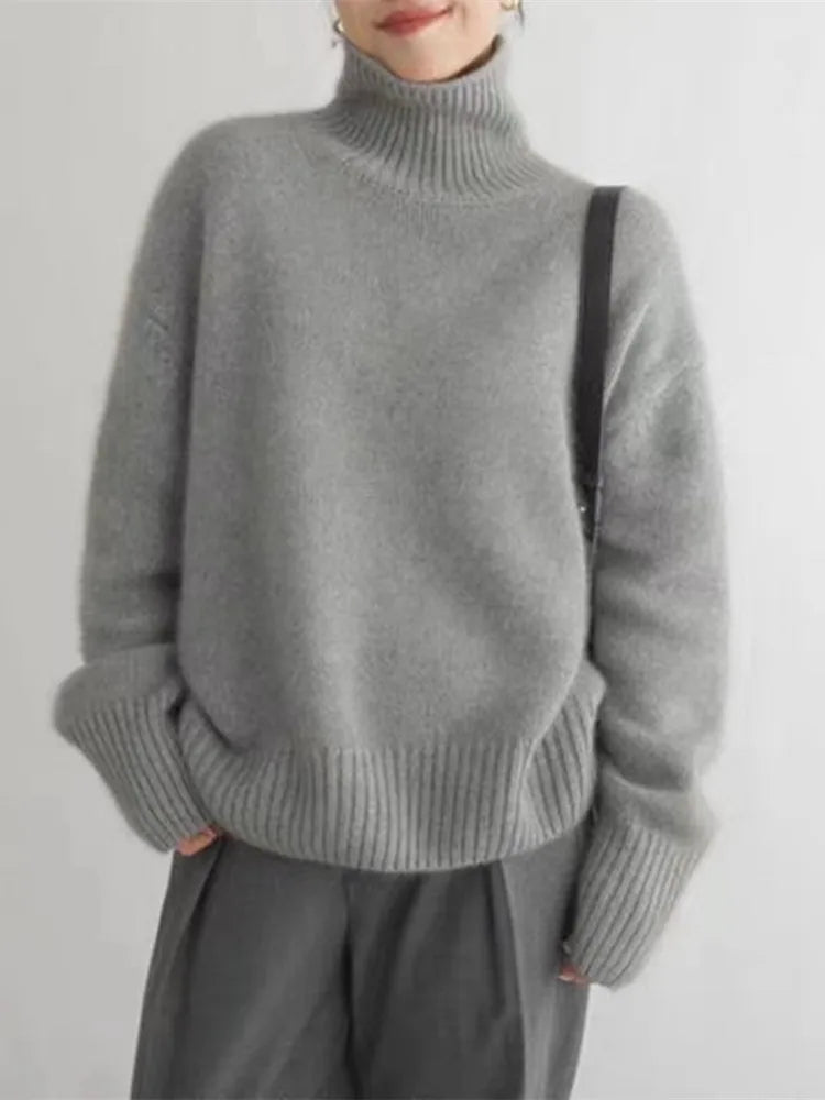 Isabella™ - Eleganter Rollkragenpullover