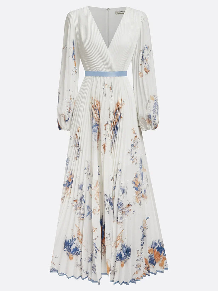 Vicki™ - Zeitloses Florales Elegantes Kleid