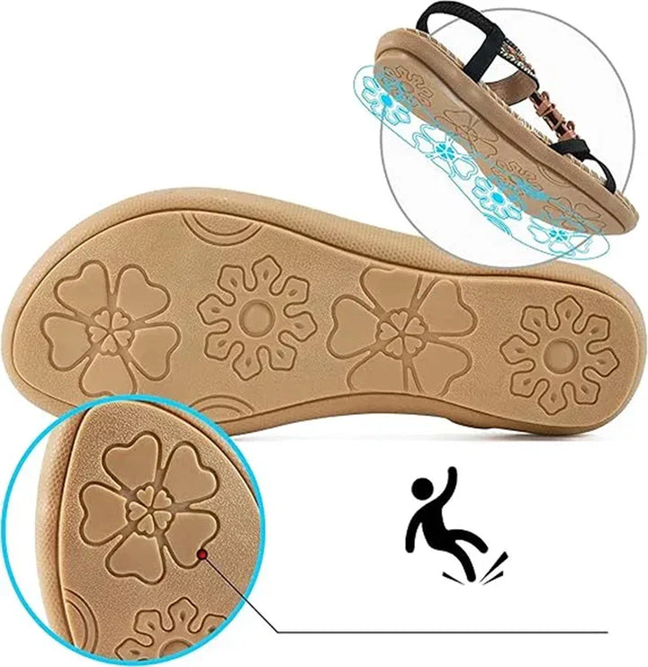 Colella™ - Elegante Orthopädische Blüten Sandalen