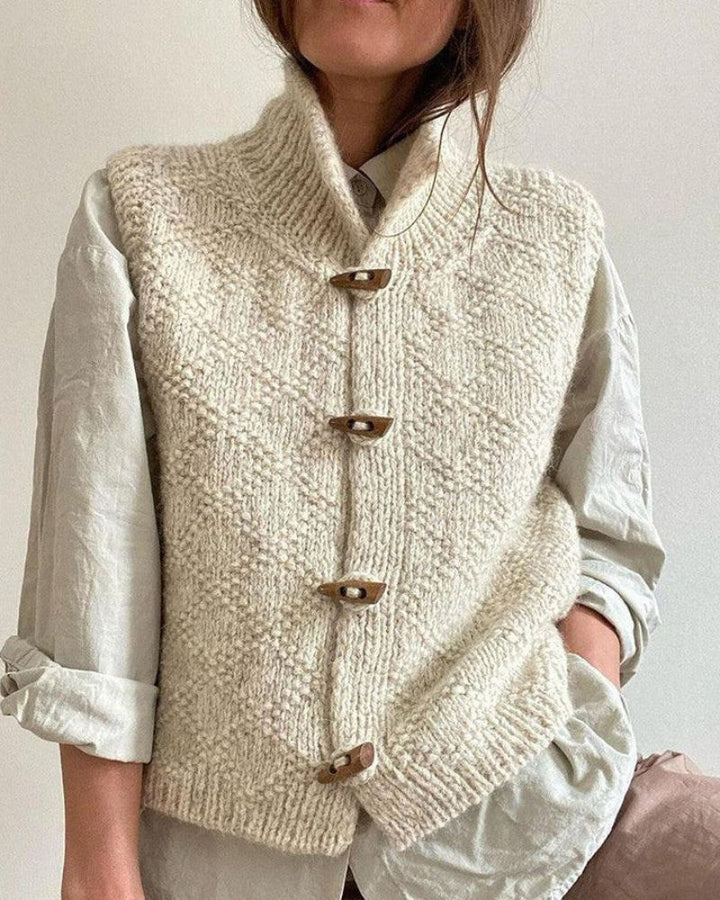 Ingrid™ - Eleganter Cardigan Ohne Ärmel