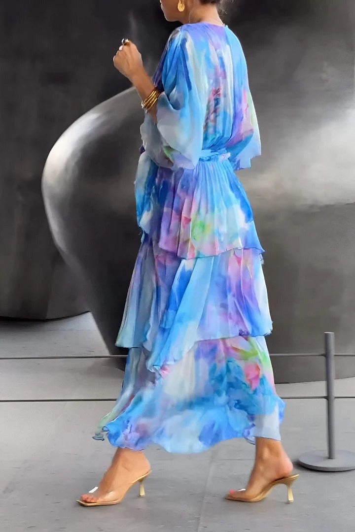 Diana | Atemberaubendes V-Ausschnitt-Kleid