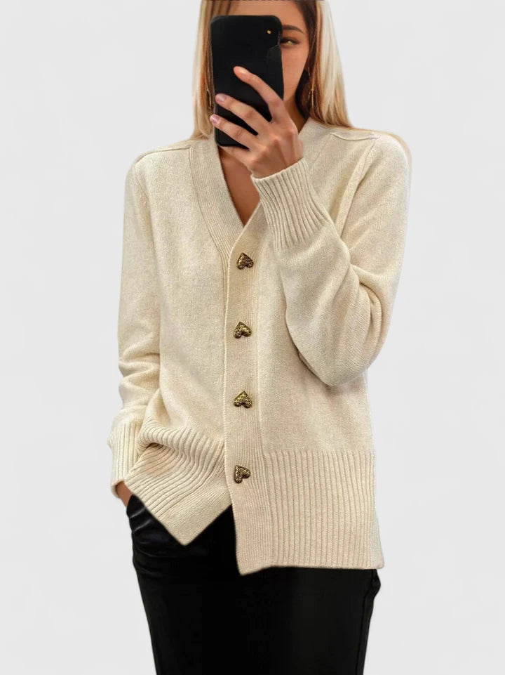 Isabella – Eleganter Herbst-Cardigan