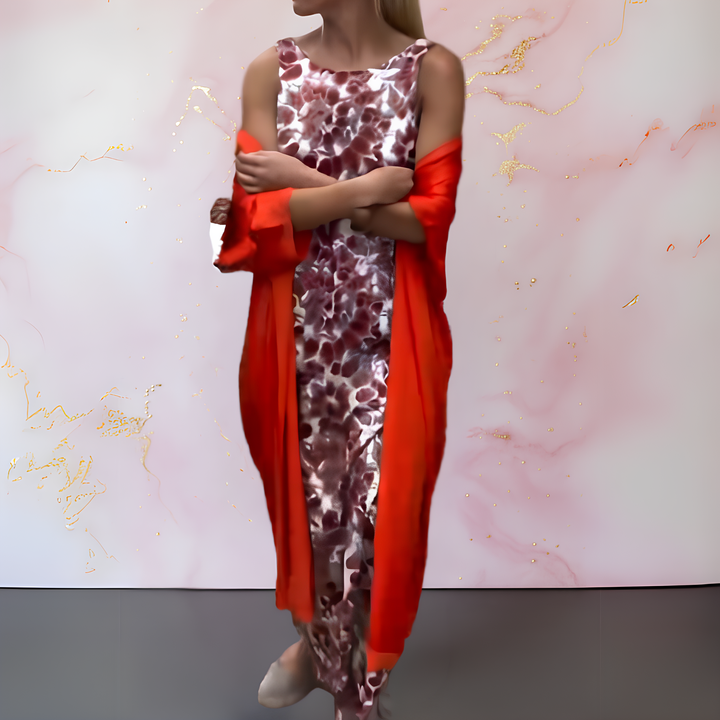 Melanie™ - Elegantes Kleid mit Cardigan