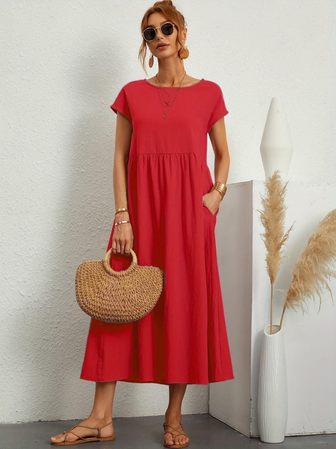 Caroline™ - Elegantes Casual-Kleid