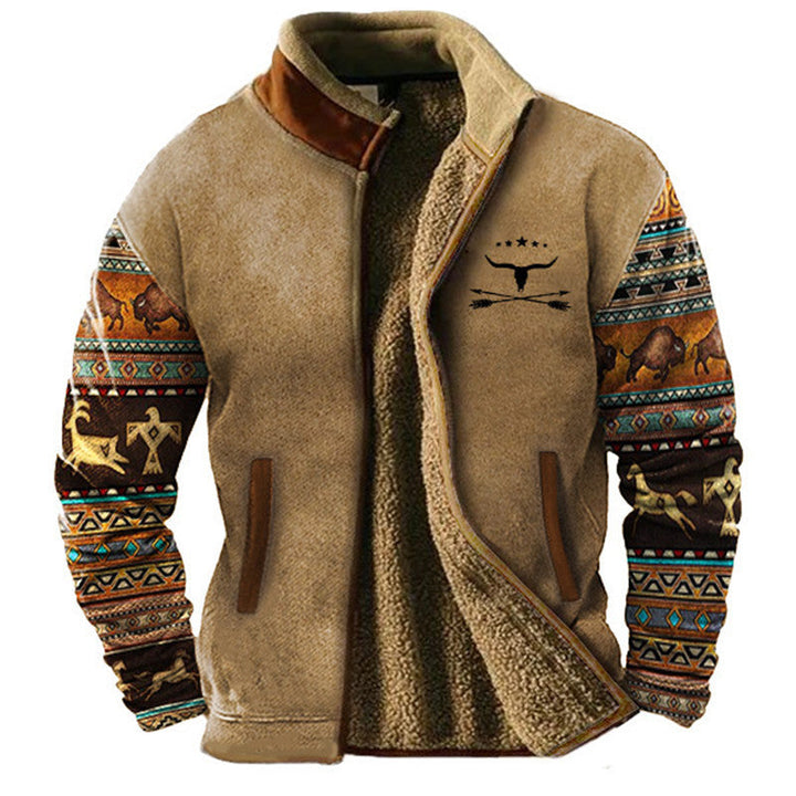 Matteo™ - Herren Freizeit Fleecejacke