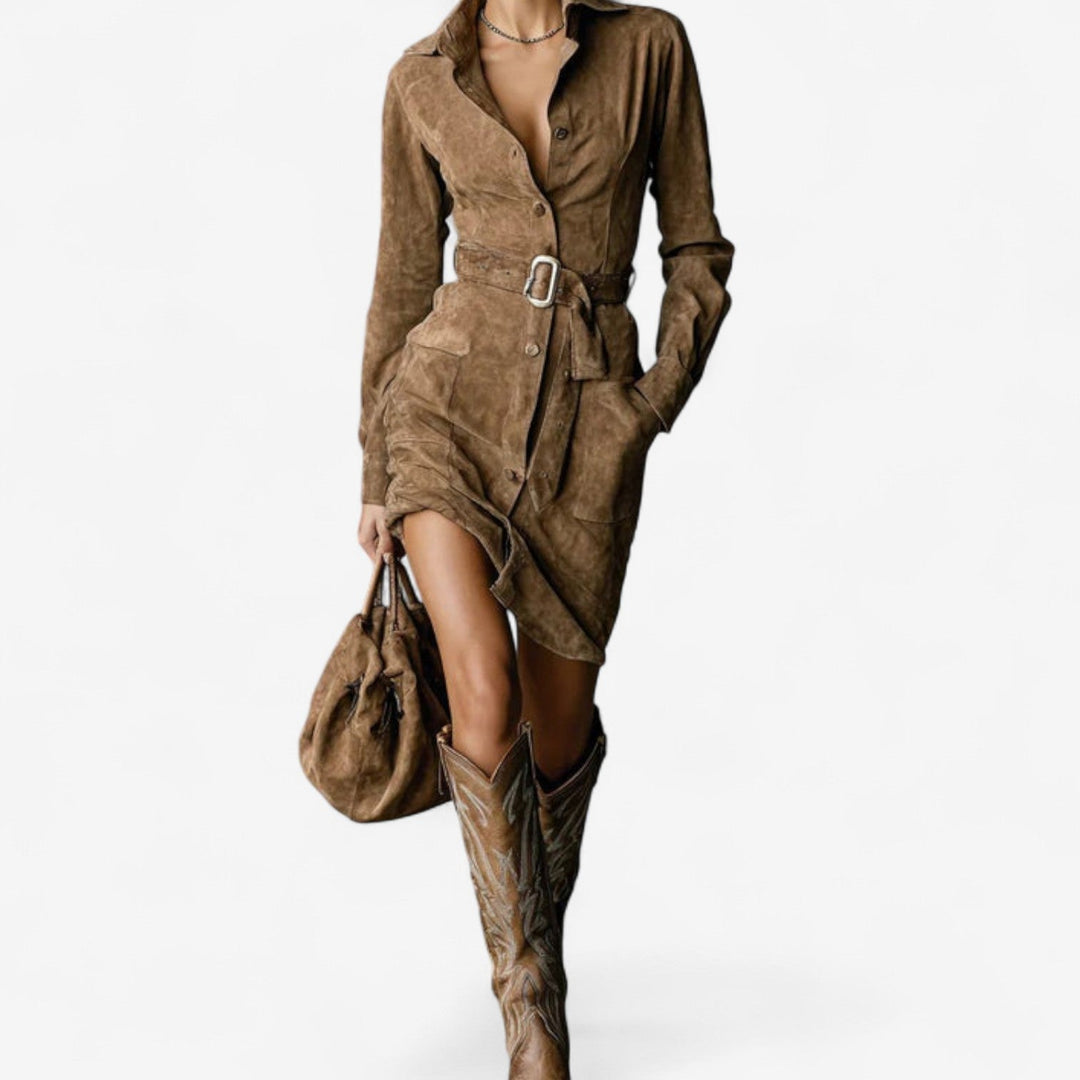Betty™ Kleid Camel