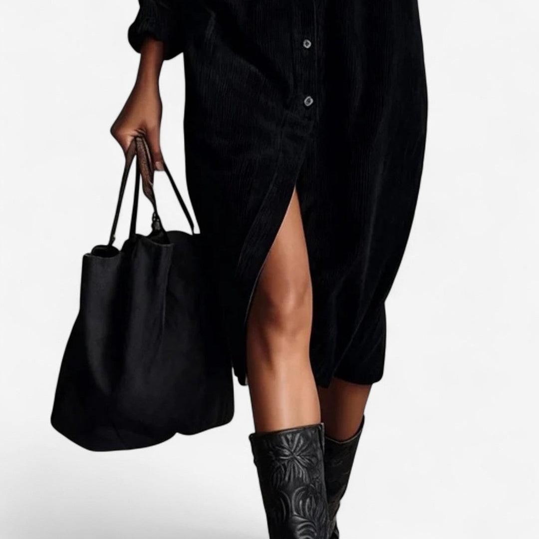 Anastacia™ Midi Kleid aus Cord