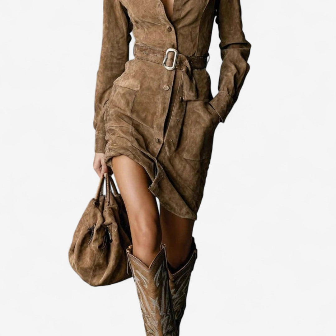 Betty™ Kleid Camel
