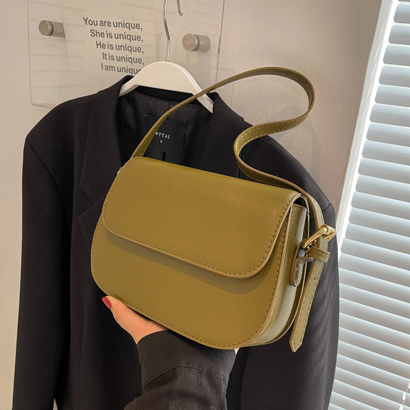 Eldborg | Elegante Schultertasche in gedämpftem Nude-Ton