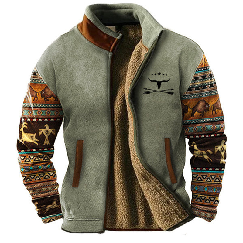 Matteo™ - Herren Freizeit Fleecejacke
